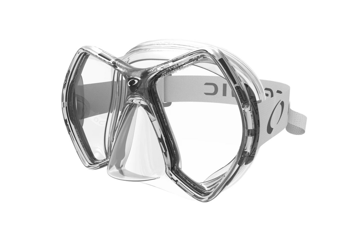 CYANEA MASK, CLEAR/TITANIUM — product view 1