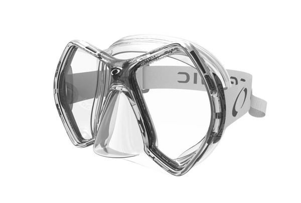 CYANEA MASK, CLEAR/TITANIUM — product view 1