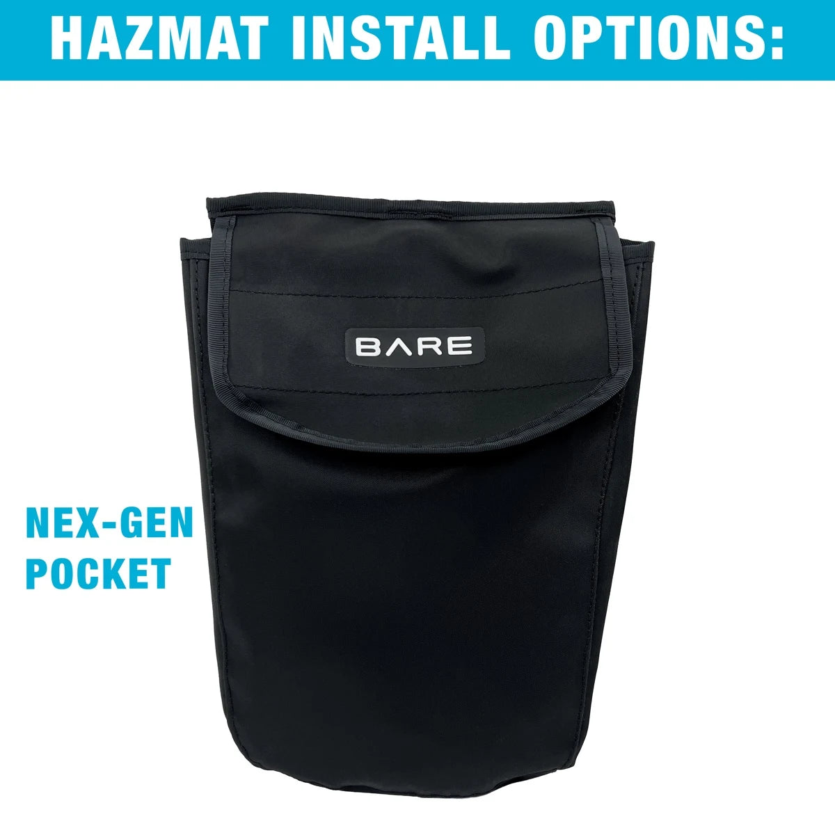 Nex-Gen Bellows Pocket w/Flap — product view 1