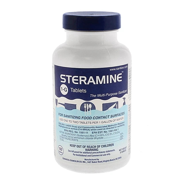 Steramine 1-G Sanitizer, 150 Tablets — view 1