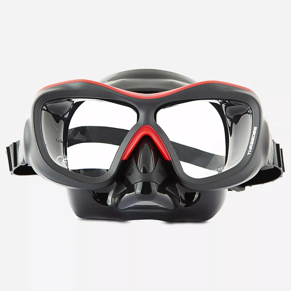 ThreeDee Mask Black/Red, Black Skirt — view 1
