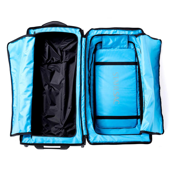 34in Steel Wheeled Bag, Black — product view 1