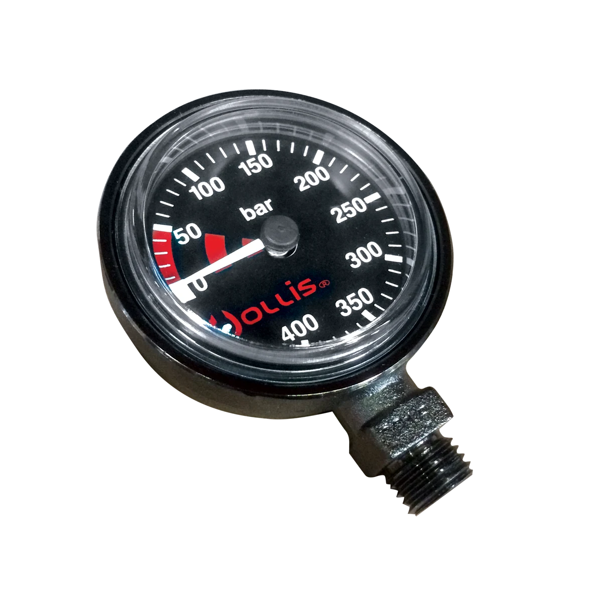 PRESSURE GAUGE MODULE BAR LOW PROFILE BLK-- METAL W/O BOOT — product view 1
