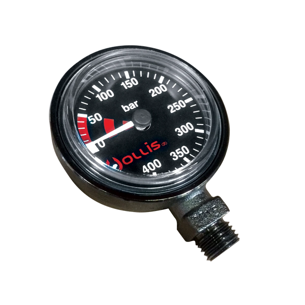 PRESSURE GAUGE MODULE BAR LOW PROFILE BLK-- METAL W/O BOOT — product view 1