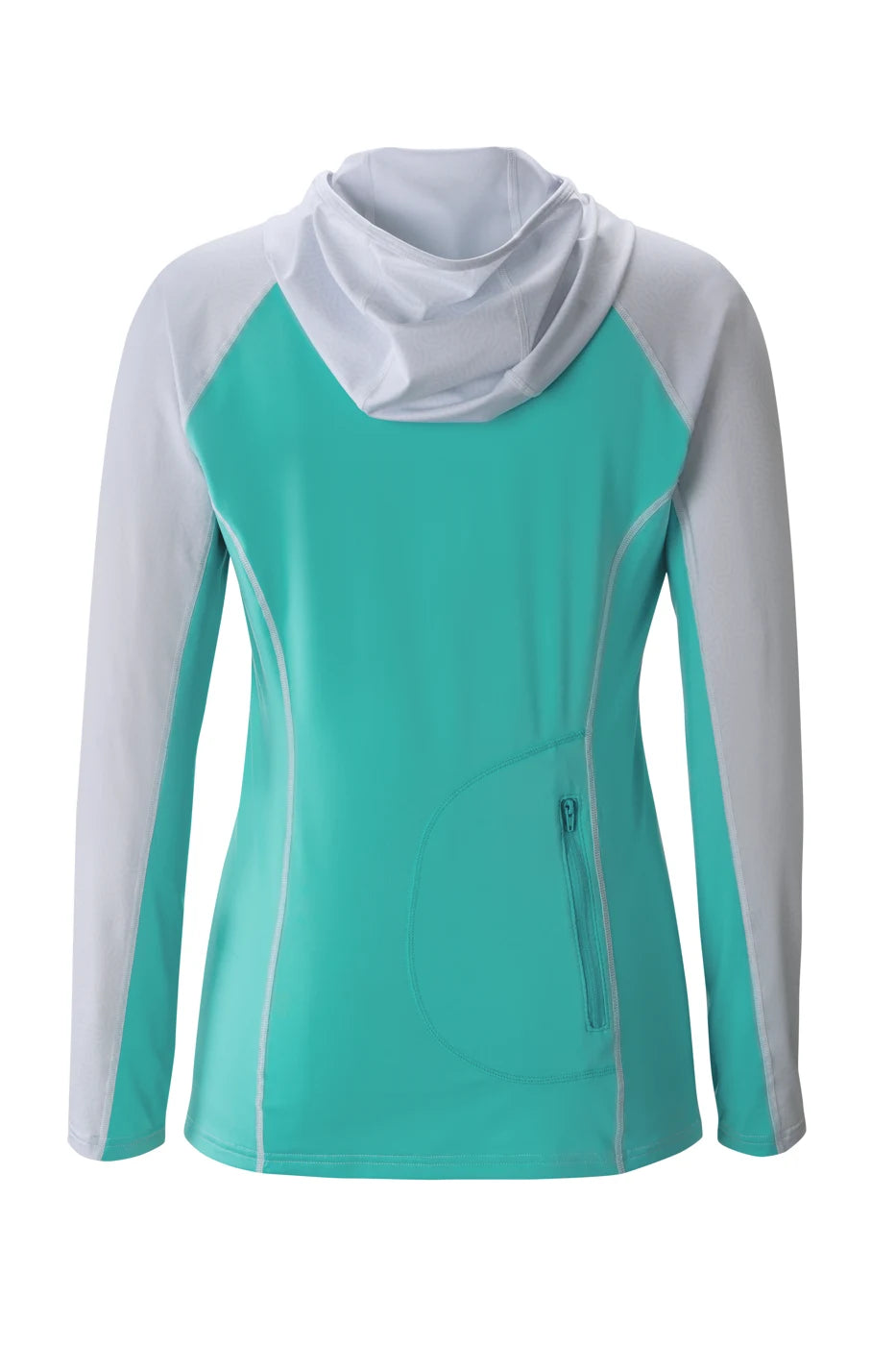 Eclips Hooded Rashguard, Women's, AQU - XS — product view 1