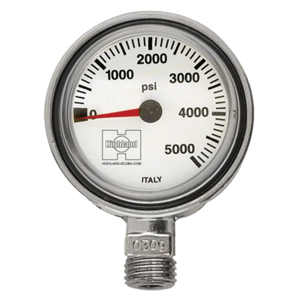 Highland Thin-Line Pressure Gauge — Imperial