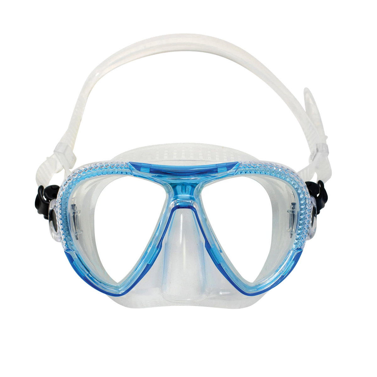 XS Scuba Diamond Mask — Transparent aqua