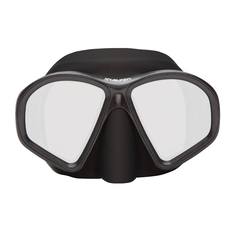 XS Scuba Stalker Mask — Black silicone