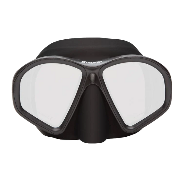 XS Scuba Stalker Mask — Black silicone