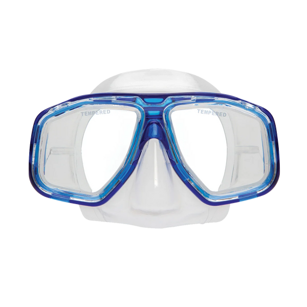 XS Scuba Goby Mask — Transparent blue