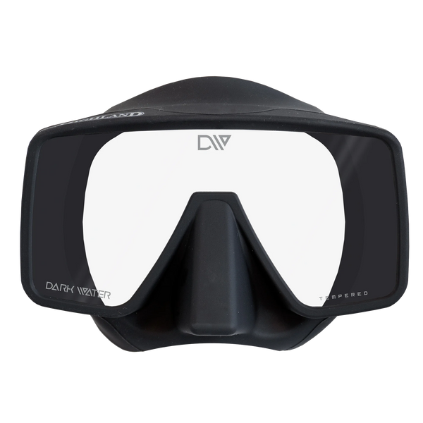 Highland Dark Water Mask — Black silicone