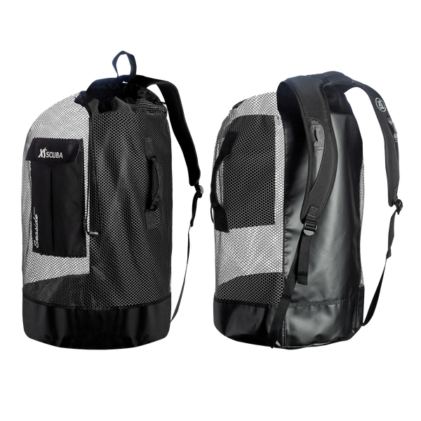 XS Scuba Seaside Deluxe Mesh Bag, Black