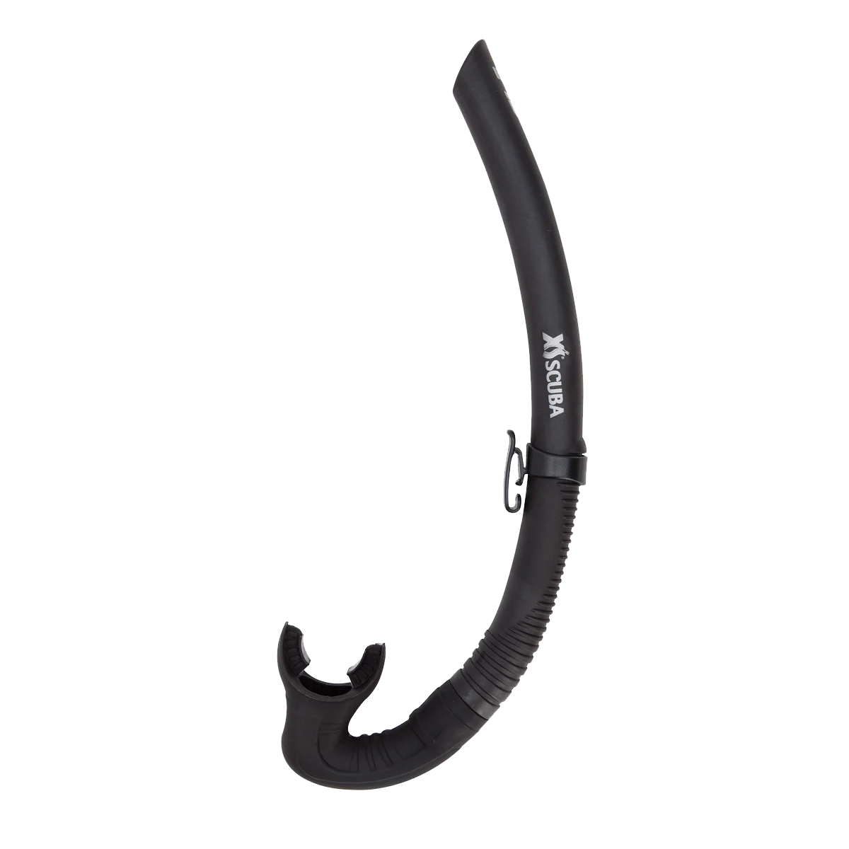 XS Scuba FLO Snorkel — Black silicone