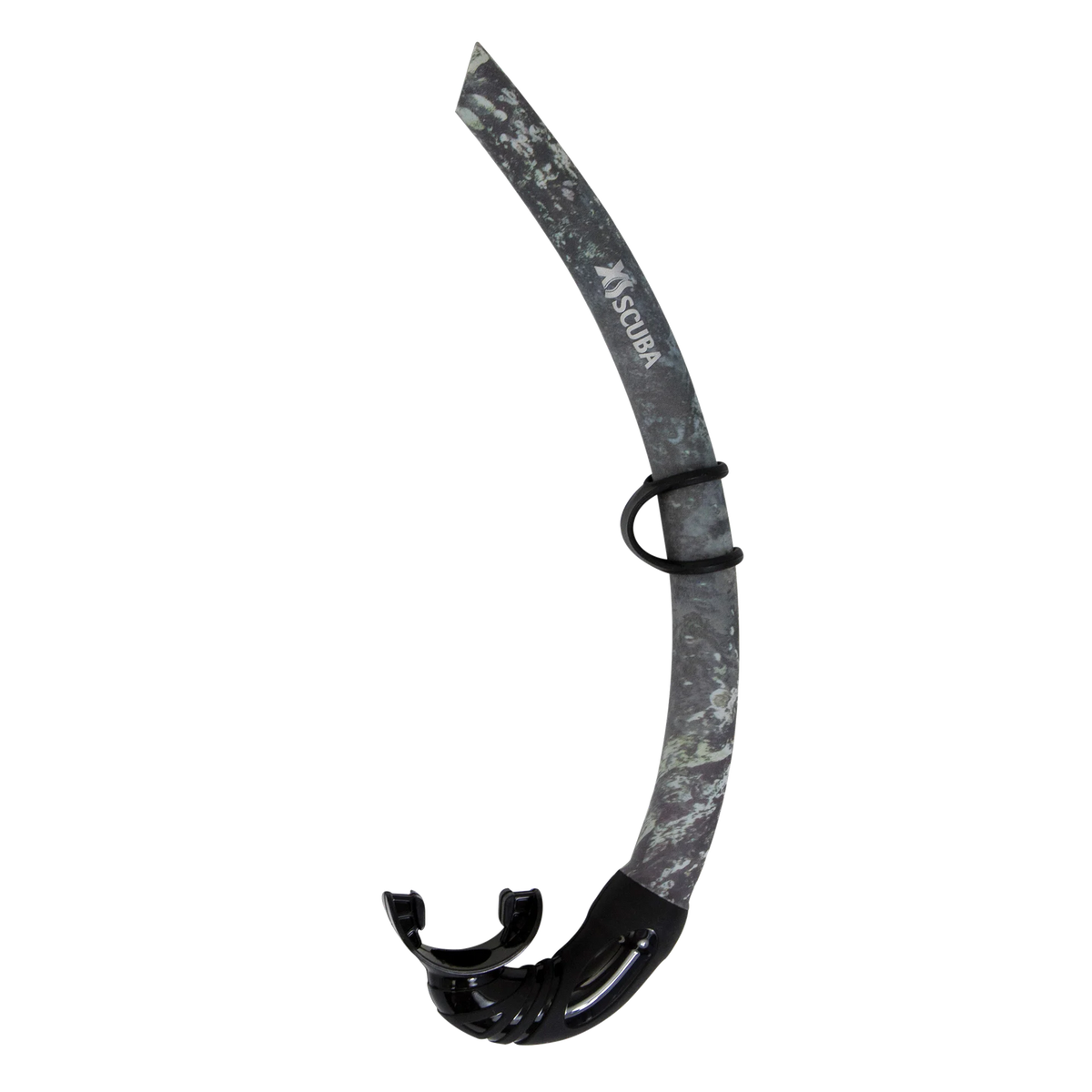 XS Scuba Ambush Snorkel — Black silicone camo