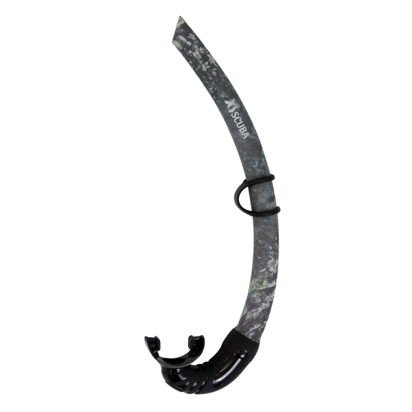 XS Scuba Ambush Snorkel — Black silicone camo