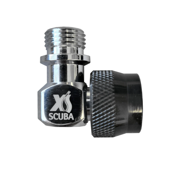 XS Scuba AGA 90-Degree Hose Adapter, Standard