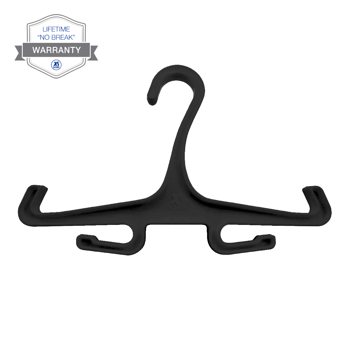 XS Scuba Basic BC Hanger, Black