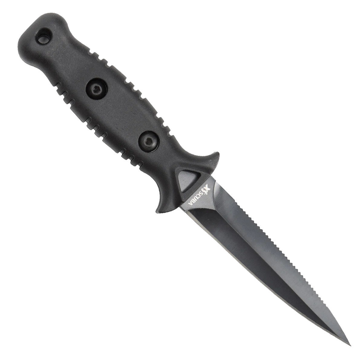 XS Scuba Black Knight Spearfishing Knife, Standard