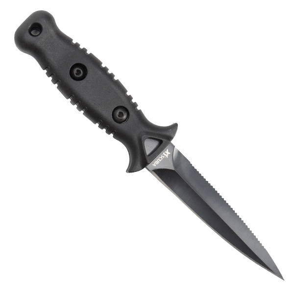 XS Scuba Black Knight Spearfishing Knife, Standard
