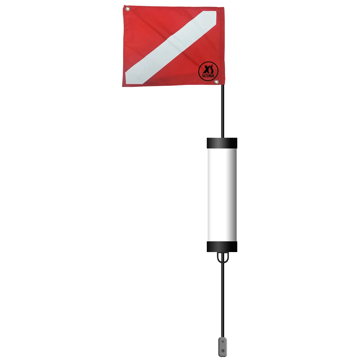XS Scuba Dive Flag and Float Assembly, Standard
