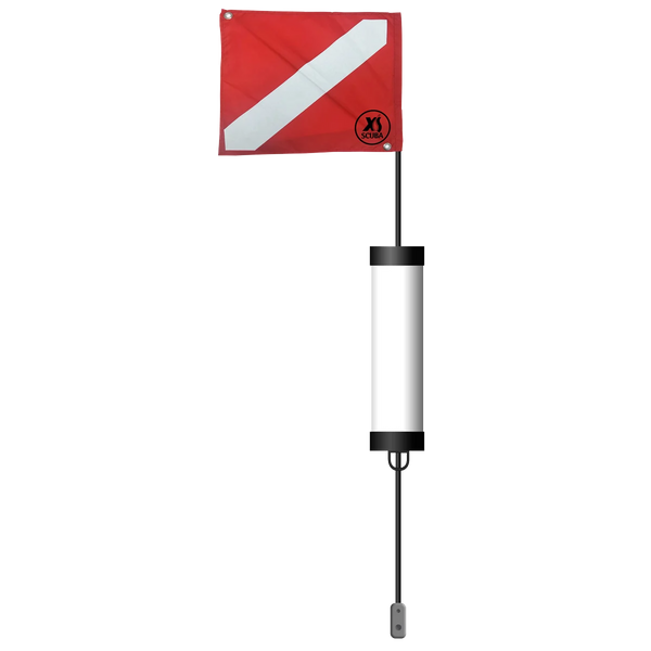 XS Scuba Dive Flag and Float Assembly, Standard
