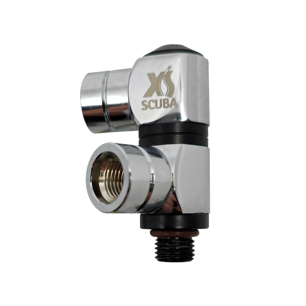 XS Scuba Dual-Port LP Swivel Adapter, Standard