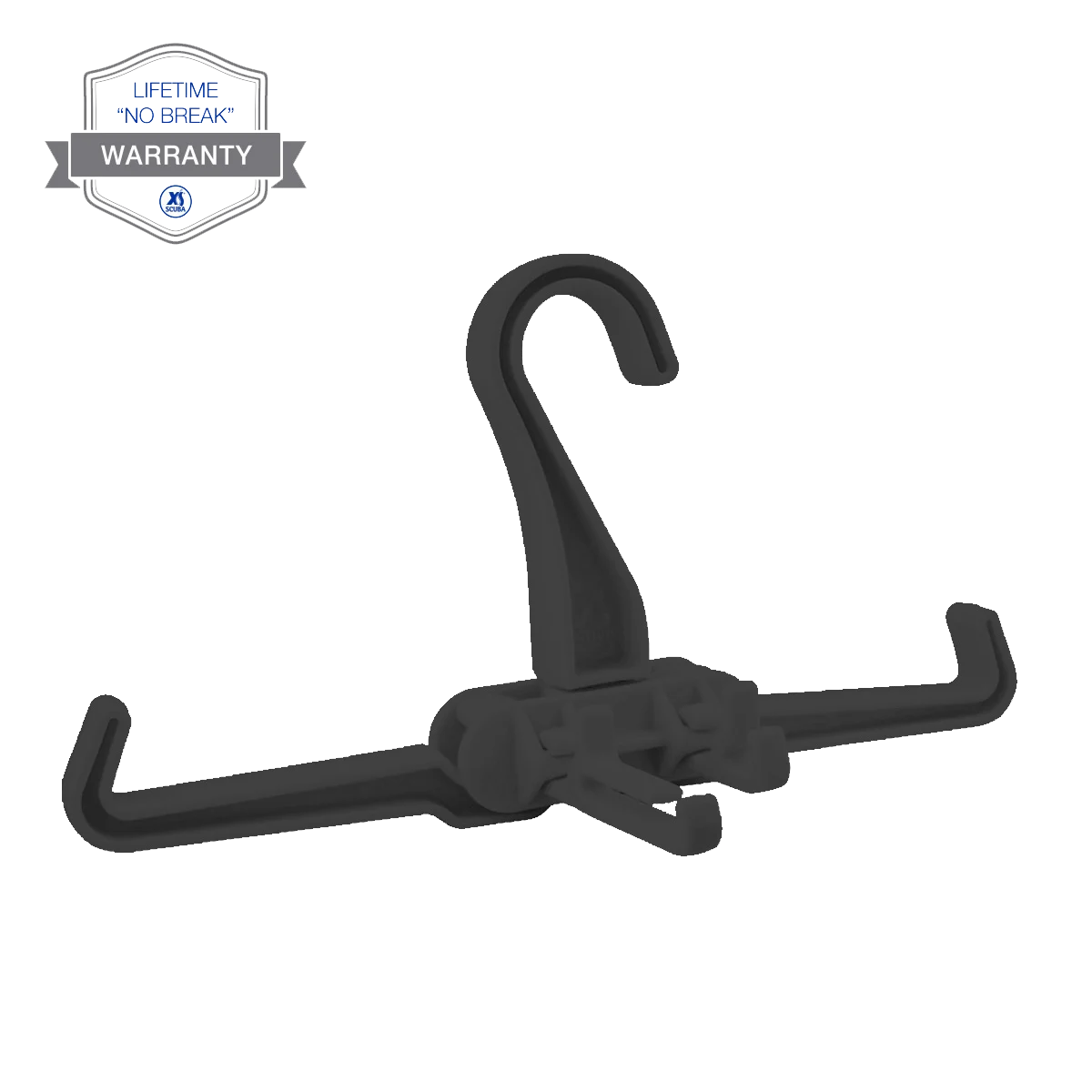 XS Scuba Folding BC Hanger, Black