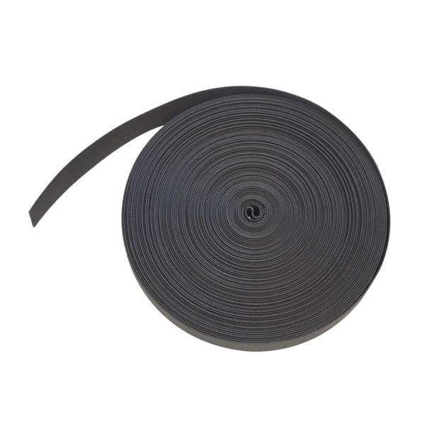 Highland Highland Bulk Harness Webbing — 50 yd, Black / 50 yd