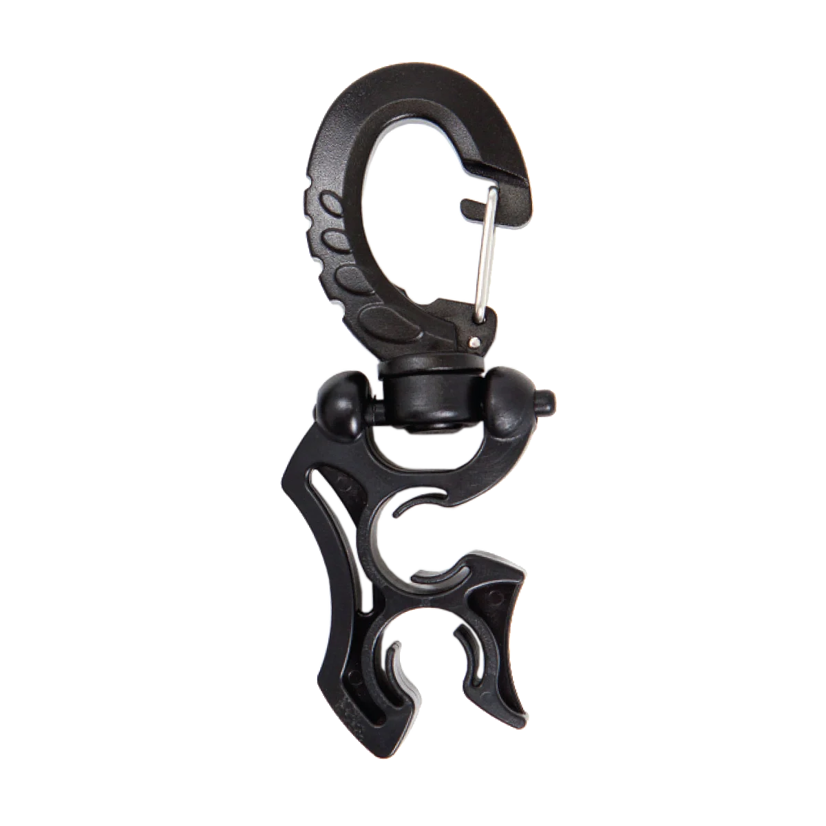 XS Scuba Hose Attachment Clip, Two hoses
