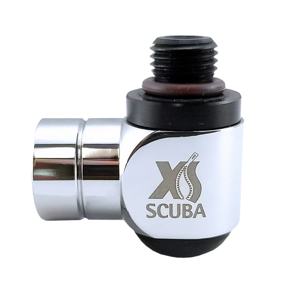 XS Scuba LP Port Swivel Adapter, One outlet