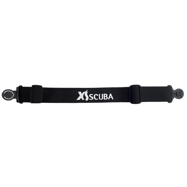 XS Scuba Lux Line Comfy Strap, Black