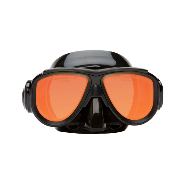 Oceanways OceanCat-HD Mask, Black silicone