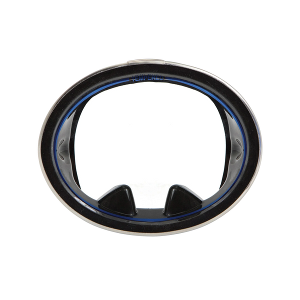 Oceanways Pacific Mask, Black silicone