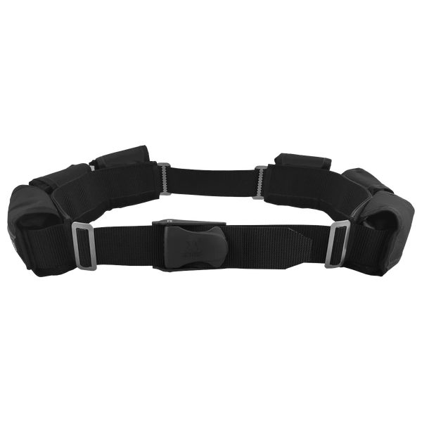 XS Scuba Pocket Weight Belt, 4 pockets / Black
