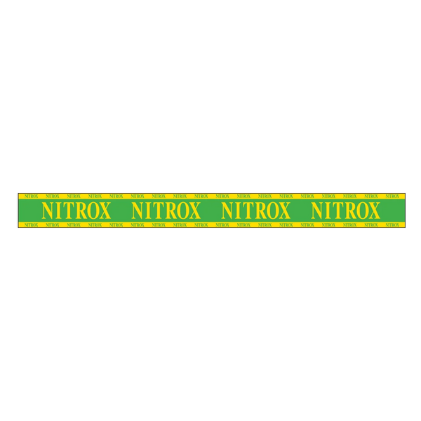 XS Scuba Pony Nitrox Sticker, Standard