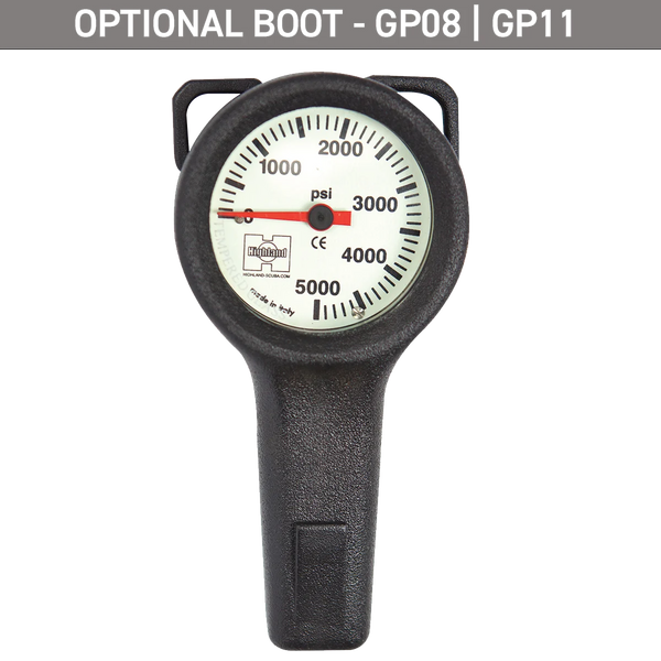XS Scuba Pressure Gauge Boot, 2 in