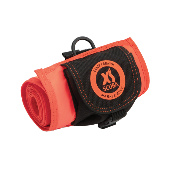 XS Scuba Quick Launch Marker Buoy, Orange