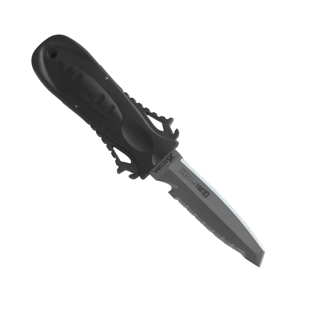 XS Scuba QuikPynch Tanto Tip Knife, Gray