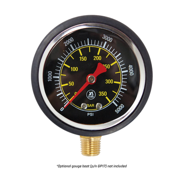 XS Scuba Replacement High-Pressure Fill Gauge, Standard
