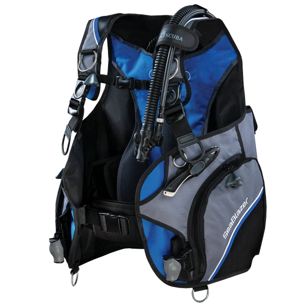 XS Scuba SeaBlazer BC — supplier family photograph
