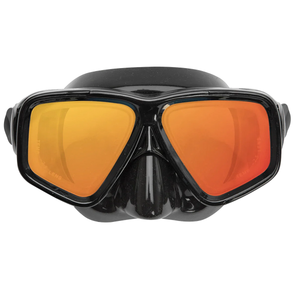 SeaDive SeaClear RayBlocker-HD Mask, Black silicone