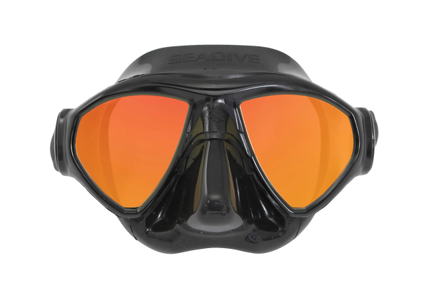 SeaDive SeaFire RayBlocker-HD Mask, Black silicone