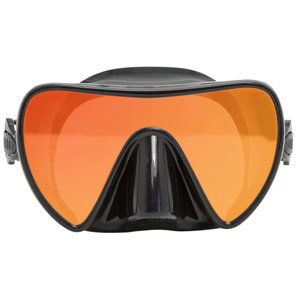 SeaDive SeaLite RayBlocker-HD Mask, Black silicone