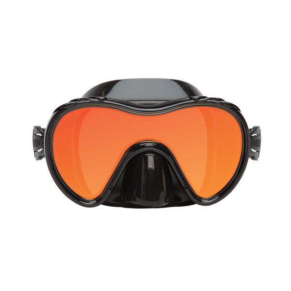 SeaDive SeaRover RayBlocker-HD Mask, Black silicone