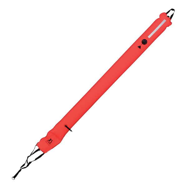XS Scuba Seven-Foot Surface Marker Buoy, Orange