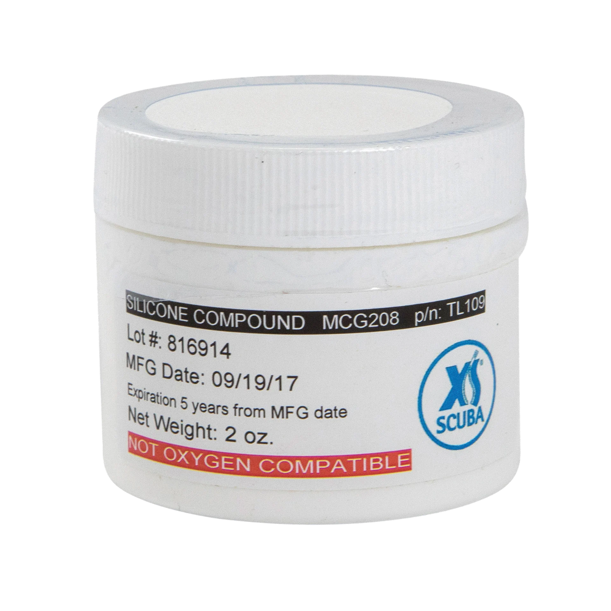 XS Scuba Silicone Lubricant — 2 oz, Standard