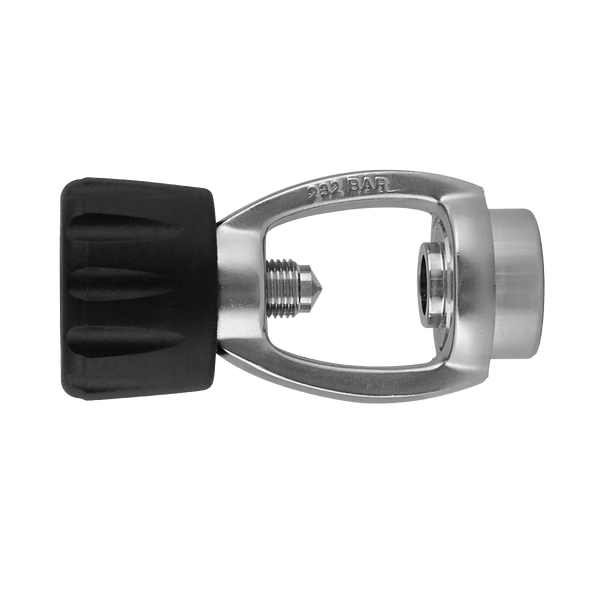 XS Scuba Spin-On Yoke Adapter, Standard chrome