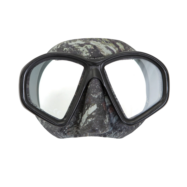 XS Scuba Stalker Camo Mask, Black camouflage