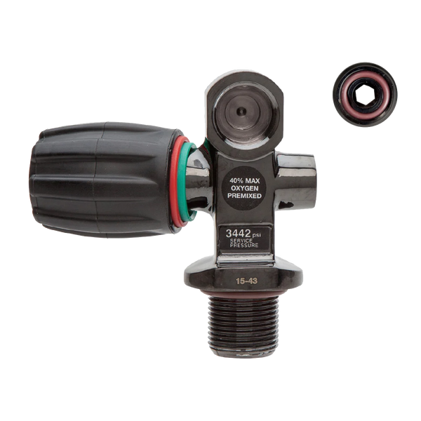 XS Scuba XS Scuba PVD PRO Cylinder Valve, 3000 psi