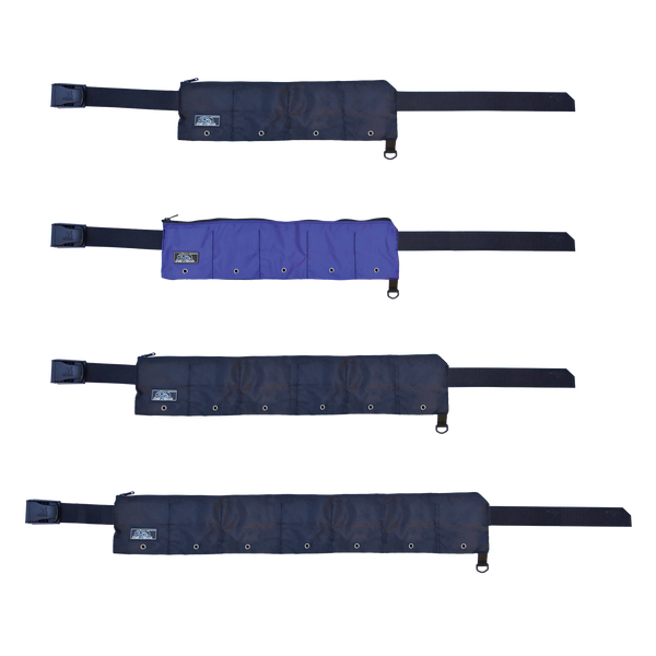 XS Scuba Zippered Pocket Weight Belt, 4 pockets / Black